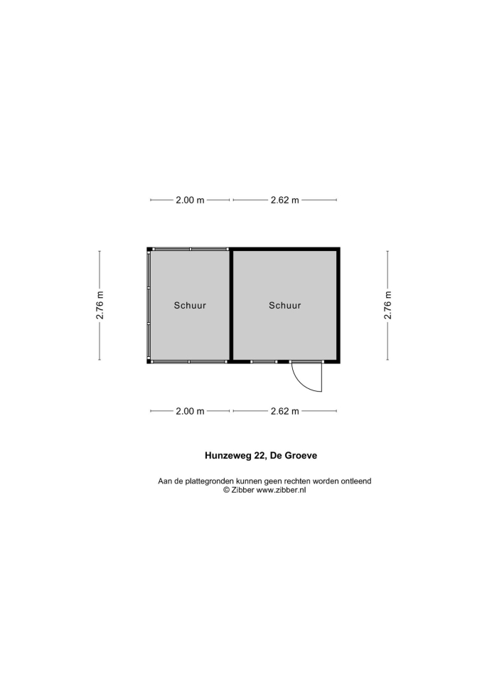 Hunzeweg 22, 9473 TE, De groeve