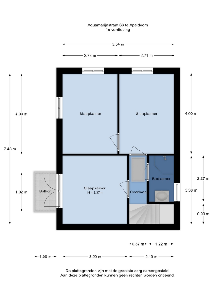 Aquamarijnstraat 63, 7314 HX, Apeldoorn