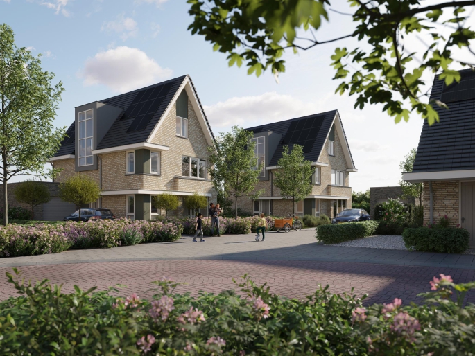 Zwaluwhof, Vrijstaande woning Zeeparel, bouwnummer: 1, Oostvoorne
