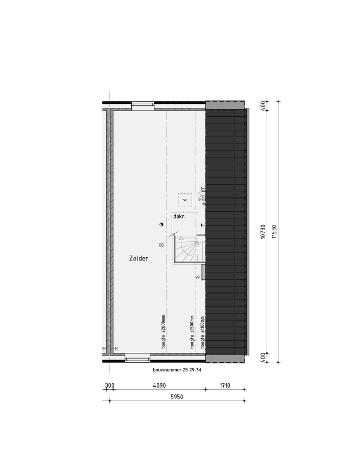 De Wende fase 7B, 2 Onder 1 kapwoning - bouw is gestart, bouwnummer: 029, Heerhugowaard