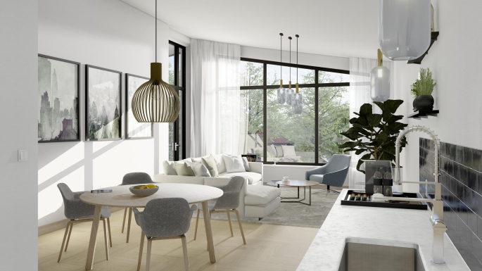 De Brugwachter, Appartement B, bouwnummer: 11, Smilde