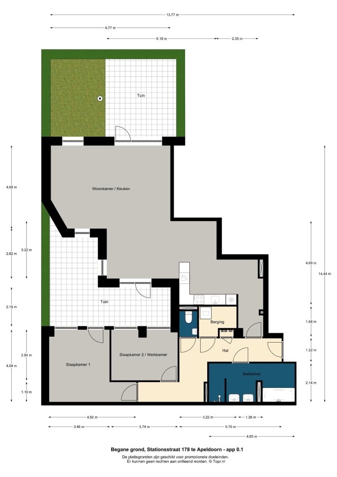 Marktzicht Apeldoorn, Marktzicht - 3-kamerappartementen, Apeldoorn