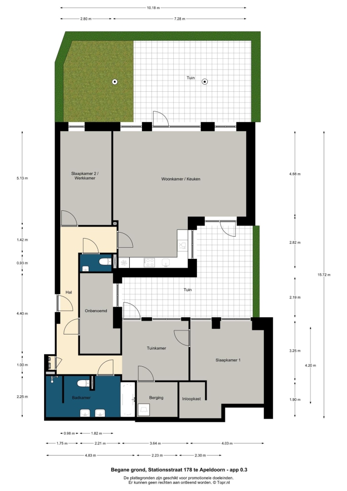 Marktzicht Apeldoorn, Marktzicht - 3-kamerappartementen, Apeldoorn