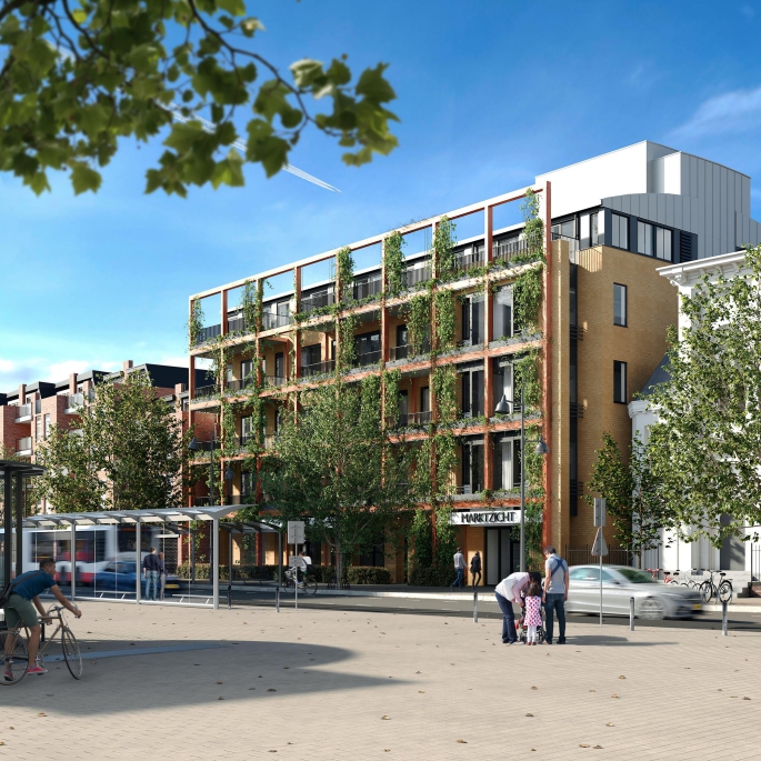 Marktzicht Apeldoorn, Marktzicht - 3-kamerappartementen, Apeldoorn