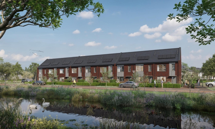 Wonen in Kloosterakker fase 2, Rijwoning, bouwnummer: 21, Assen