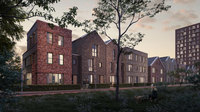 Acmesa, Stadswoningen, bouwnummer: 21, Assen