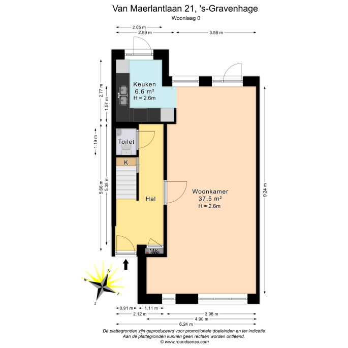 Van Maerlantlaan 21, 2531 EM, 's-Gravenhage